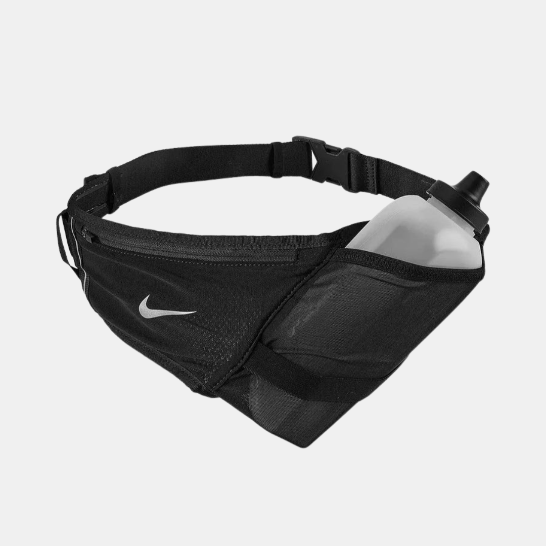 Nike Running Flex Stride Bottle Belt 22 Oz Black Silver