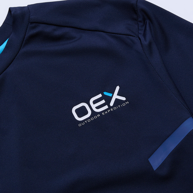 OEX Flash T-Shirt / Dyno Shorts Set - Navy/Blue