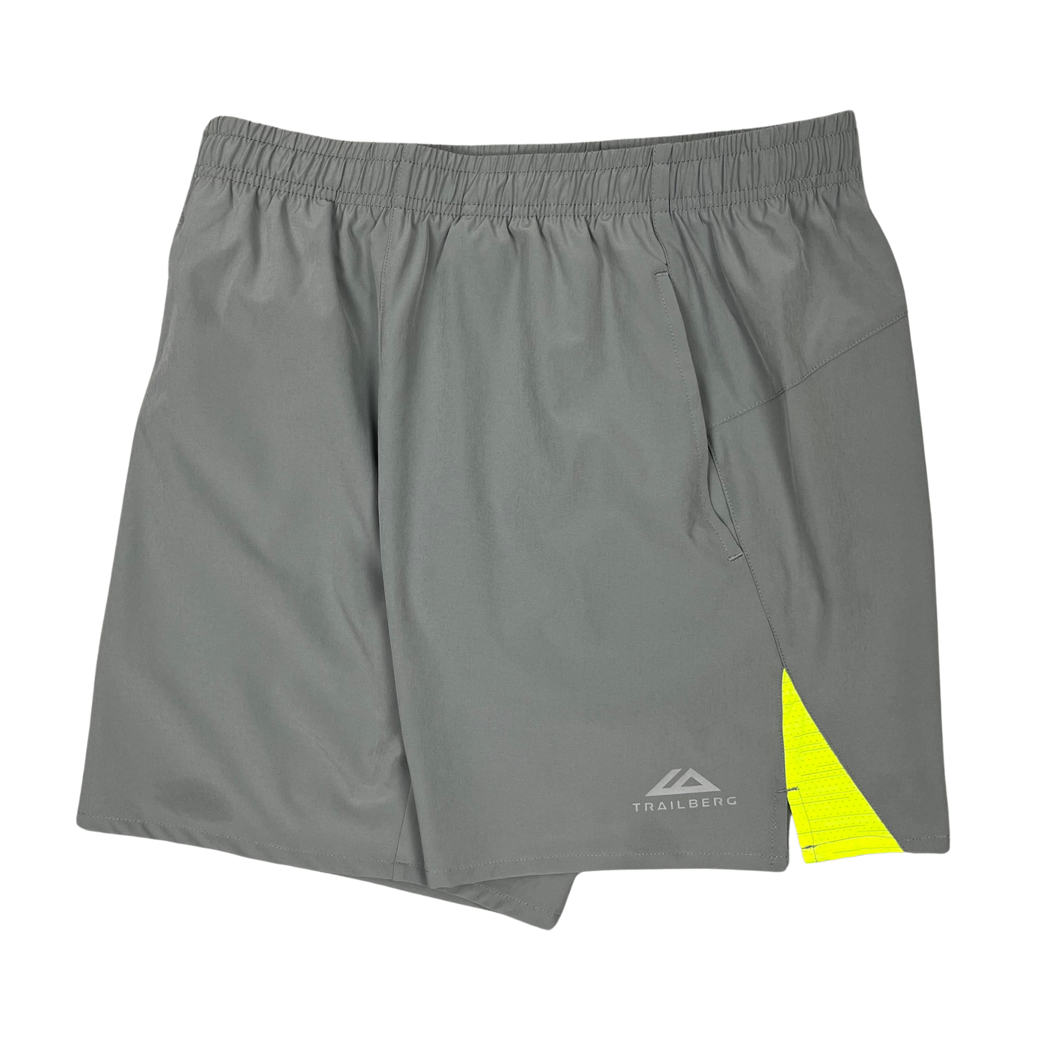 Trailberg Element 2.0 Shorts - Neon Yellow / Grey