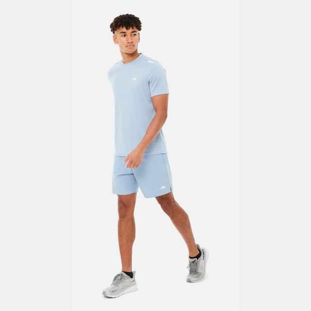 Trailberg Cloud T-Shirt / Shorts Set - Denim Blue