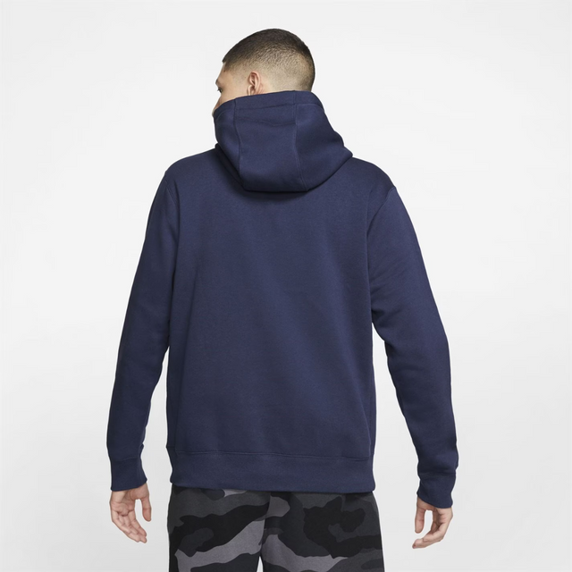 Nike Club Fleece Pullover Hoodie - Navy