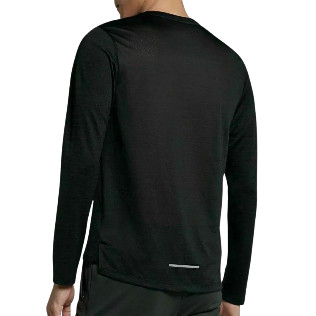 NIKE MILER LONGSLEEVE T-SHIRT 1.0 - BLACK