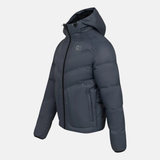 Cruyff Hematite Puffer Coat - Slate Grey