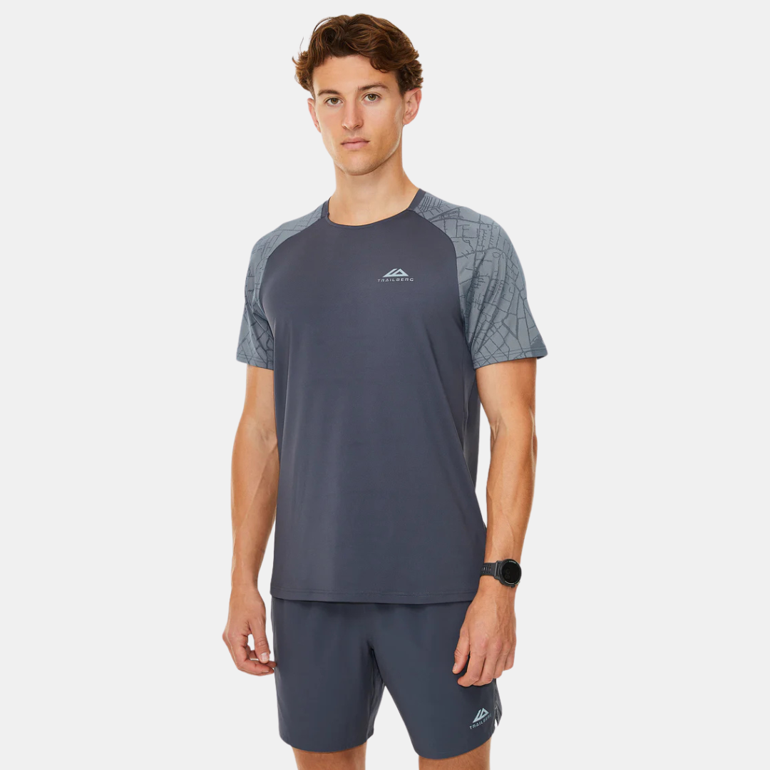 Trailberg Geneva T-Shirt / Shorts Set - Ombre Blue