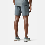 Trailberg Apex Seamless T-Shirt / Shorts Set - Graphite Grey/Neon Lime