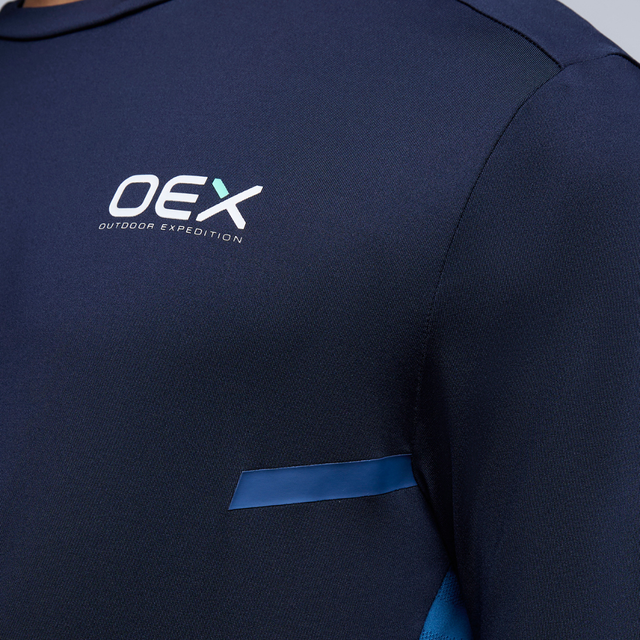 OEX Flash T-Shirt / Dyno Shorts Set - Navy/Blue