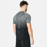 Trailberg Stride Seamless T-Shirt - Moon Grey/Black
