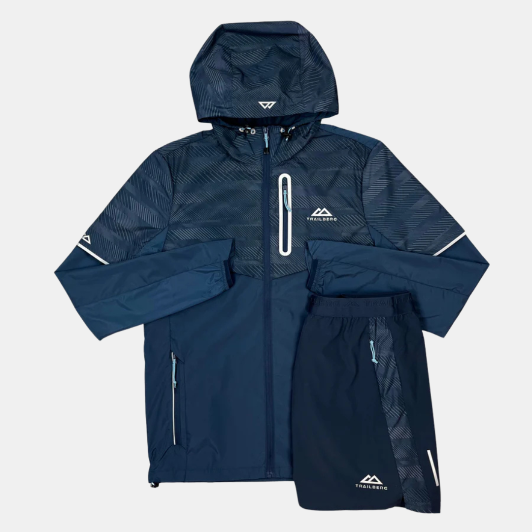 Trailberg Racer 2.0 Jacket / Shorts Set - Navy