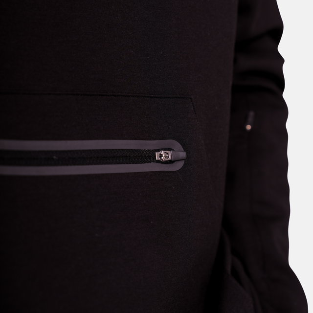 Flux Velar Hoodie Tracksuit - Black