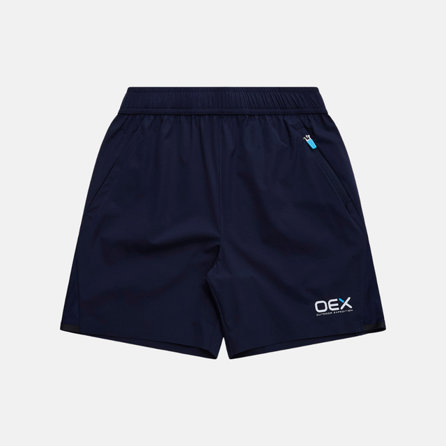 OEX Flash T-Shirt / Dyno Shorts Set - Navy/Blue