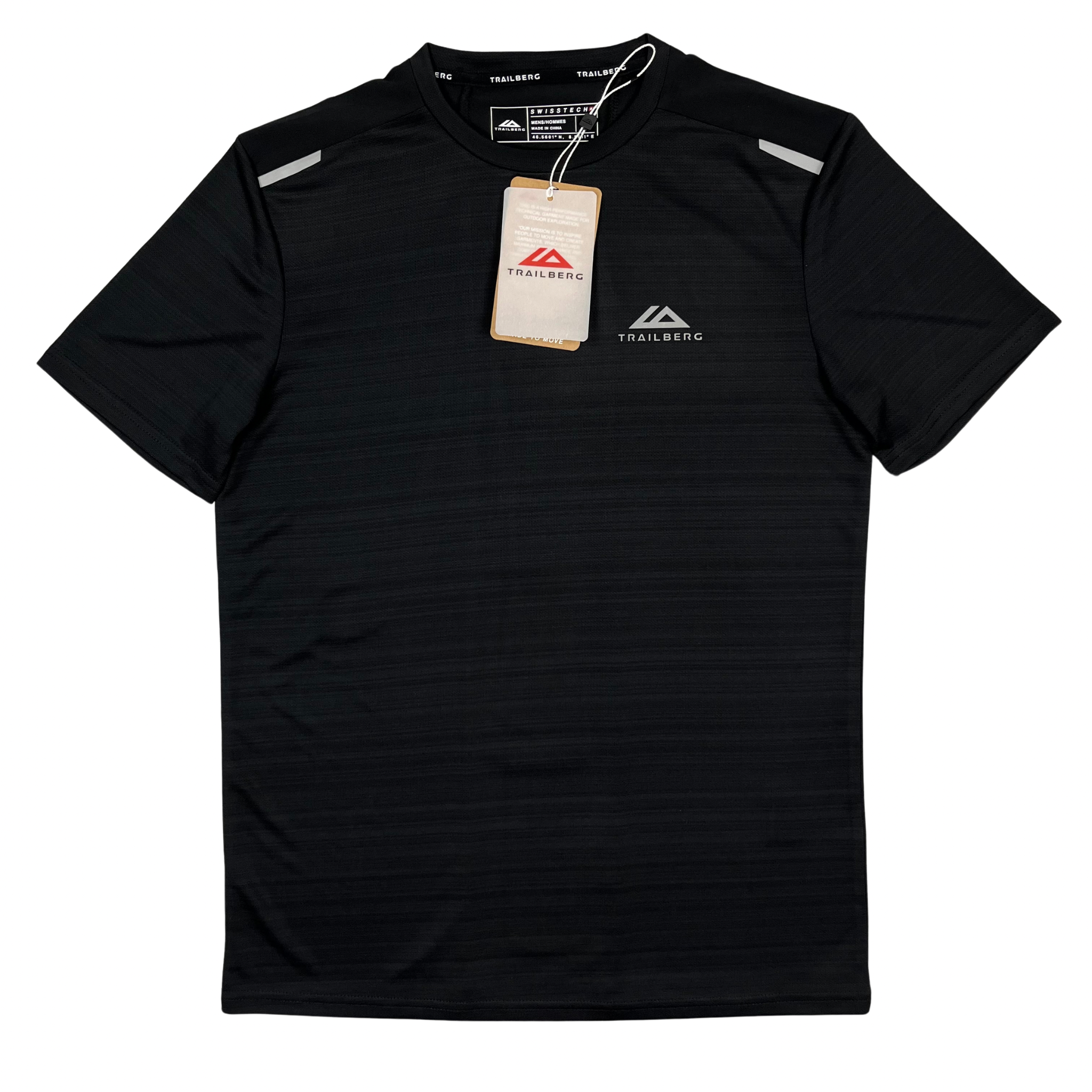 Trailberg Cloud T-Shirt / Shorts Set - Black