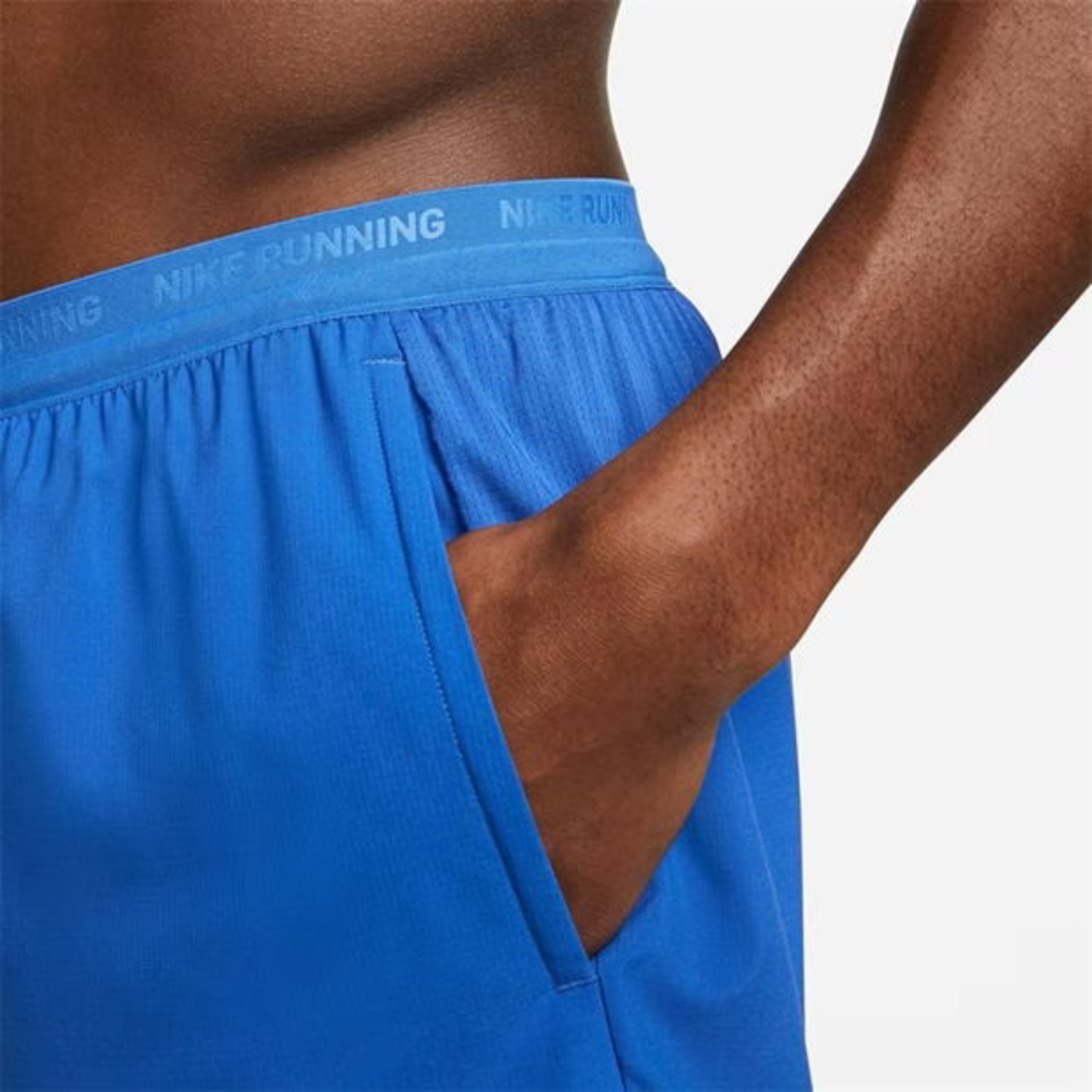Nike Brief-Lined Stride 5inch Shorts - Royal Blue