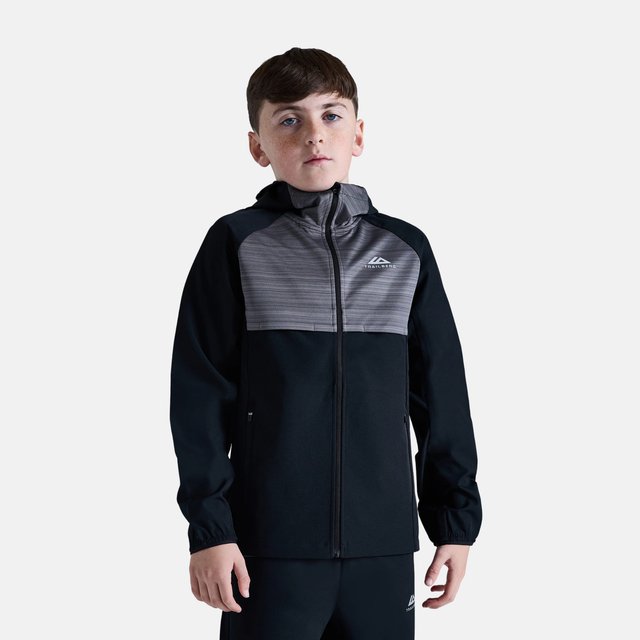 Trailberg Boys Cloud 2.0 Hood - Black/Urban Smoke
