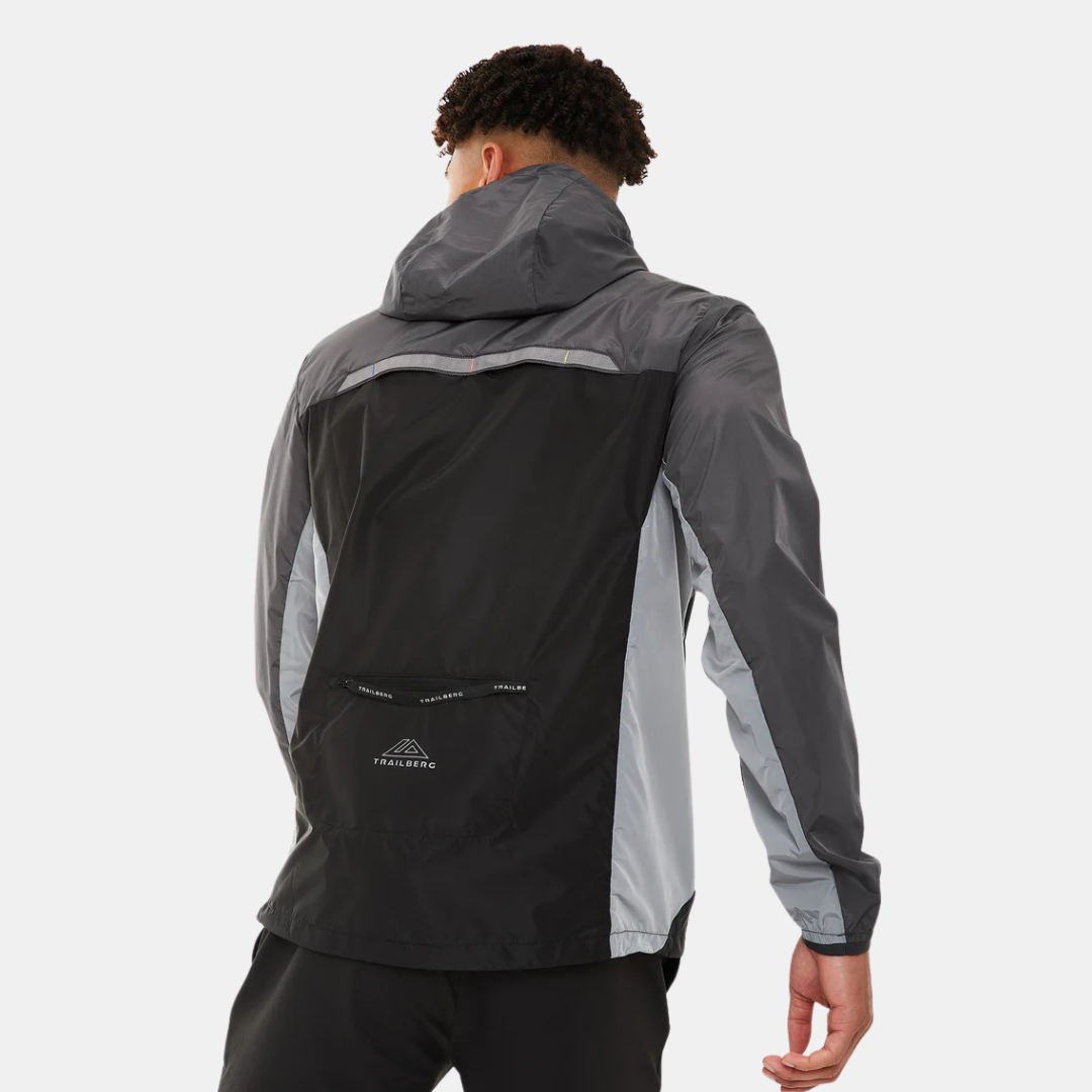 Trailberg AW24 Triathlon Windbreaker - Charcoal/Grey