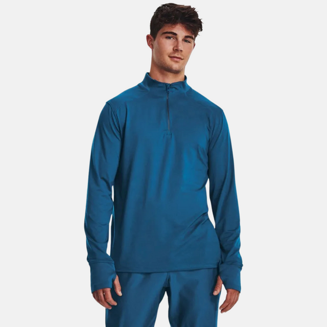 Under Armour Qualifier 2.0 Half Zip - Blue