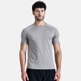 Trailberg Form Seamless T-Shirt / Shorts Set - Pale Taupe/Black