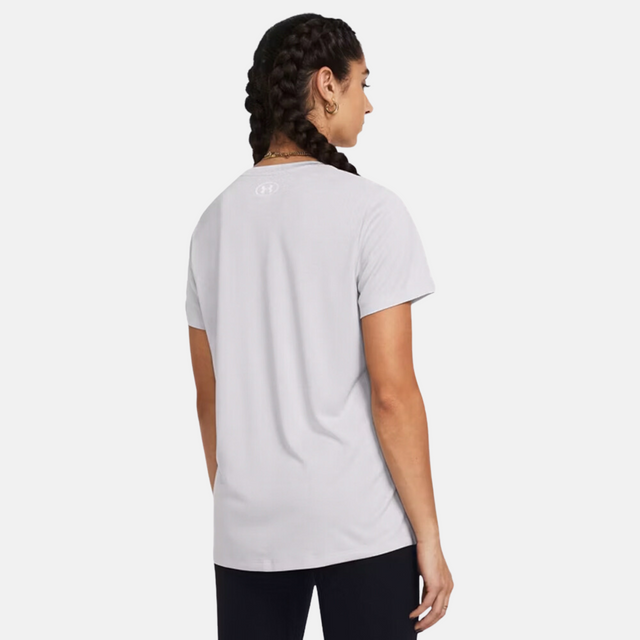 Under Armour Women's Tech T-Shirt / Shorts Set - Marl Grey