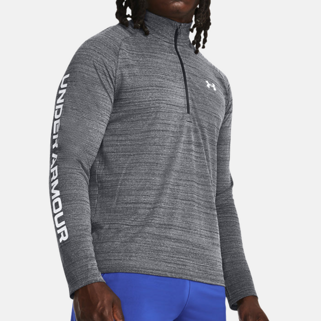 Under Armour Tech Textured 1/4 Zip - Grey