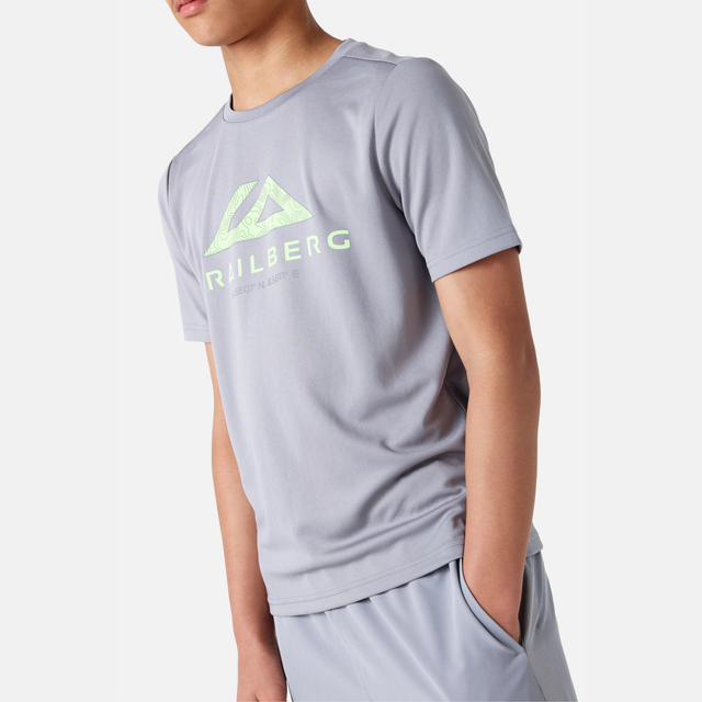 Trailberg Boys Flex T-Shirt - Moon Grey