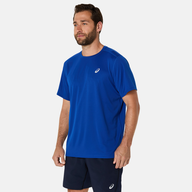 Asics Core T-Shirt / Shorts Set - Blue/Navy