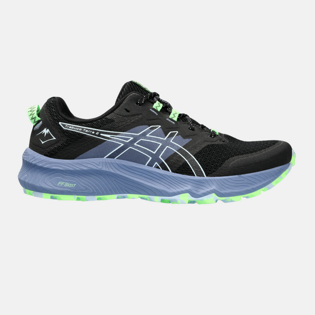 Asics Gel Trabuco Terra Running Shoes - Black/Blue