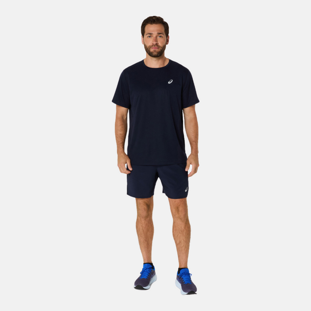 Asics Core T-Shirt / Shorts Set - Navy