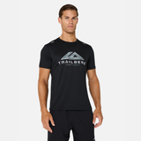 Trailberg Blur Logo T-Shirt  Shorts Set - Black