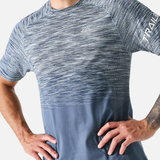Trailberg Arc Seamless T-Shirt - Breeze/Storm Blue
