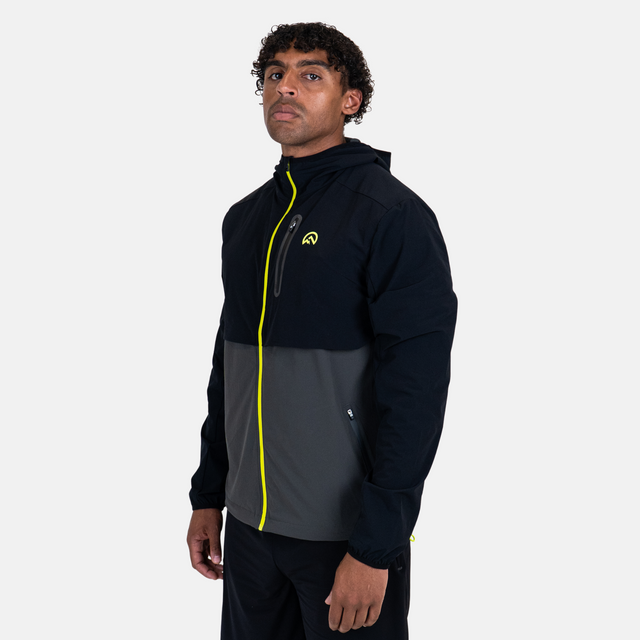 Flux Versatility Jacket / Shorts Set - Black/Neon