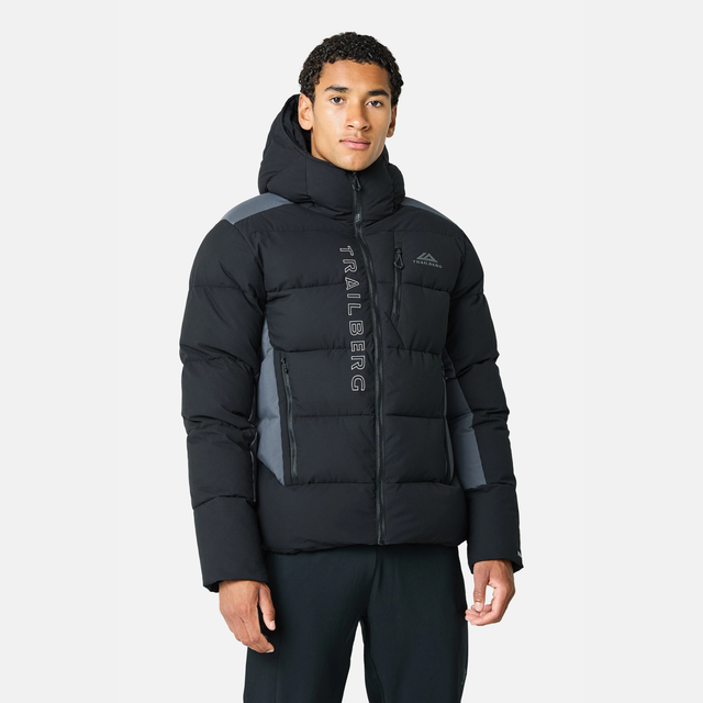 Trailberg Triathlon Ultra Insulated Jacket - Black/Volcano Grey