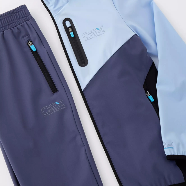OEX Junior Fell Tracksuit - Sky Blue