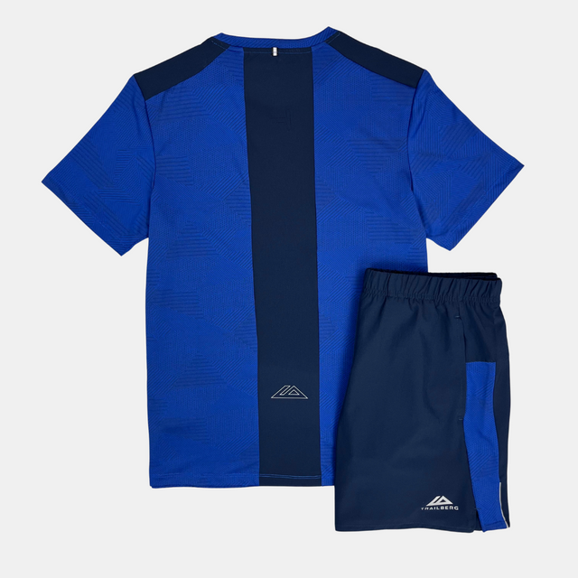 Trailberg Dimension T-Shirt / Shorts Set - Cobalt/Navy