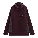 Berghaus Wavertree Hooded Jacket - Burgundy/Grey