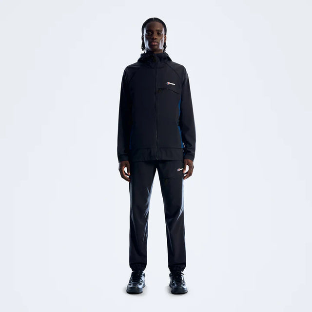 Berghaus Wavertree Hooded Jacket - Black/Blue