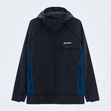 Berghaus Wavertree Hooded Jacket - Black/Blue