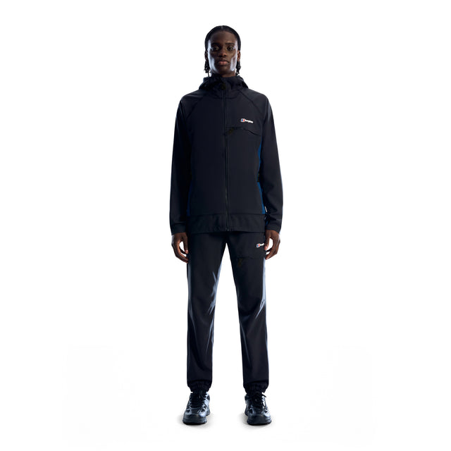 Berghaus Wavertree Hooded Jacket - Black/Blue