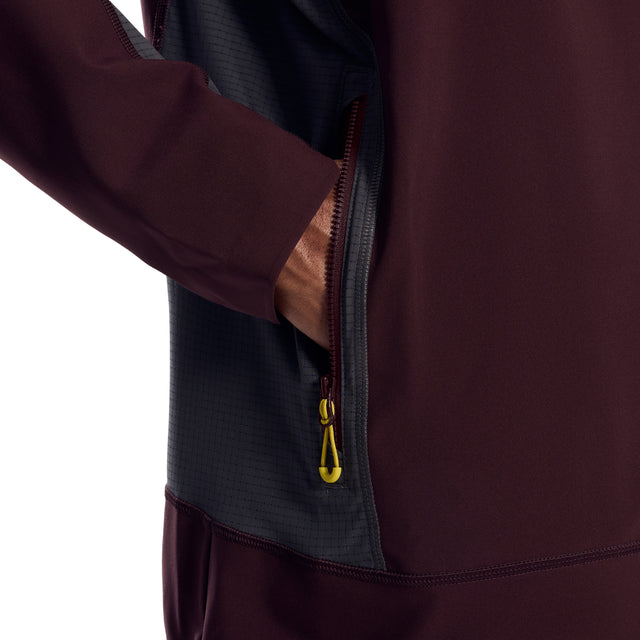 Berghaus Wavertree Hooded Jacket - Burgundy/Grey