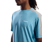 Berghaus Farndale Tech T-Shirt - Blue/Grey