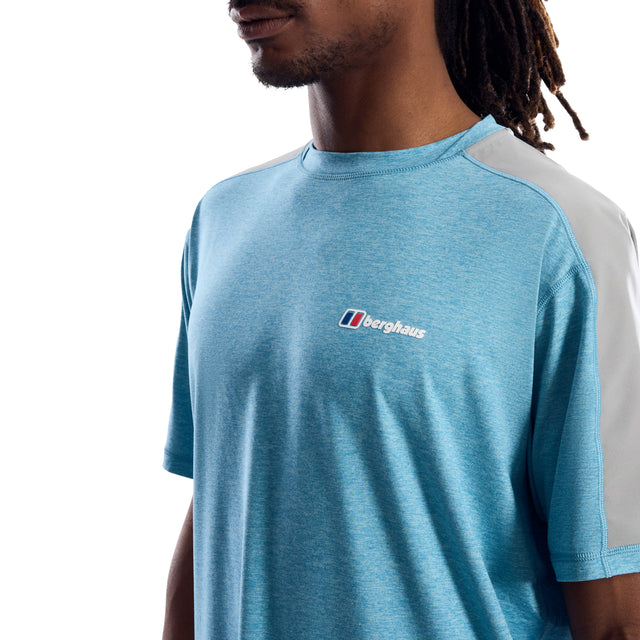 Berghaus Farndale Tech T-Shirt - Blue/Grey