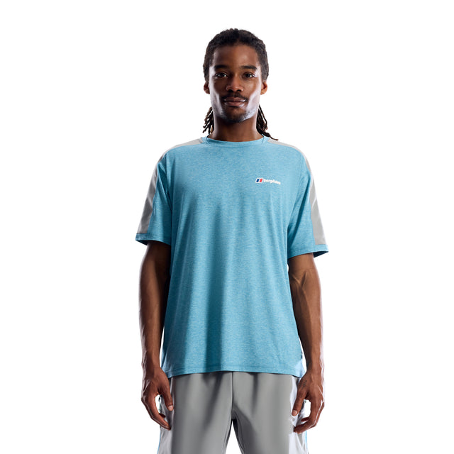 Berghaus Farndale Tech T-Shirt - Blue/Grey