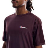 Berghaus Farndale Tech T-Shirt - Burgundy