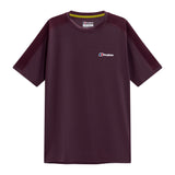 Berghaus Farndale Tech T-Shirt - Burgundy