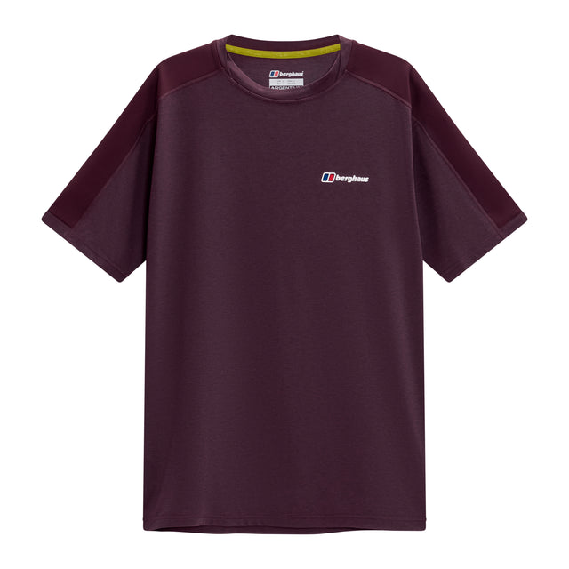 Berghaus Farndale Tech T-Shirt - Burgundy