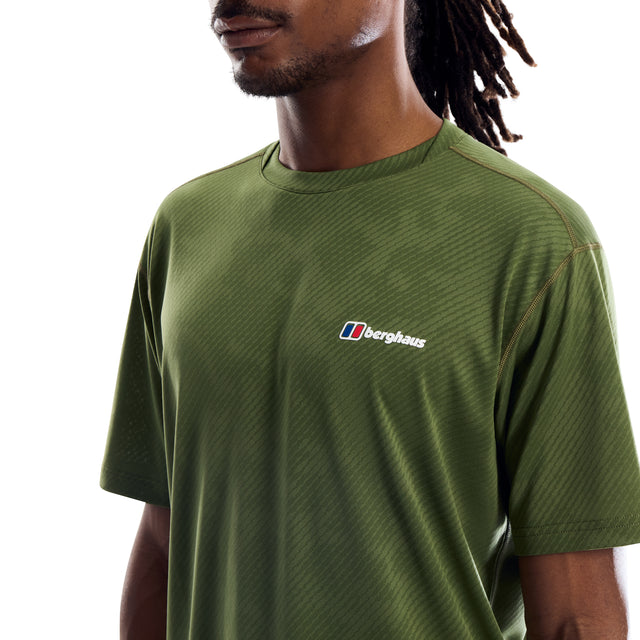Berghaus Dawdon Tech T-Shirt - Khaki/Green