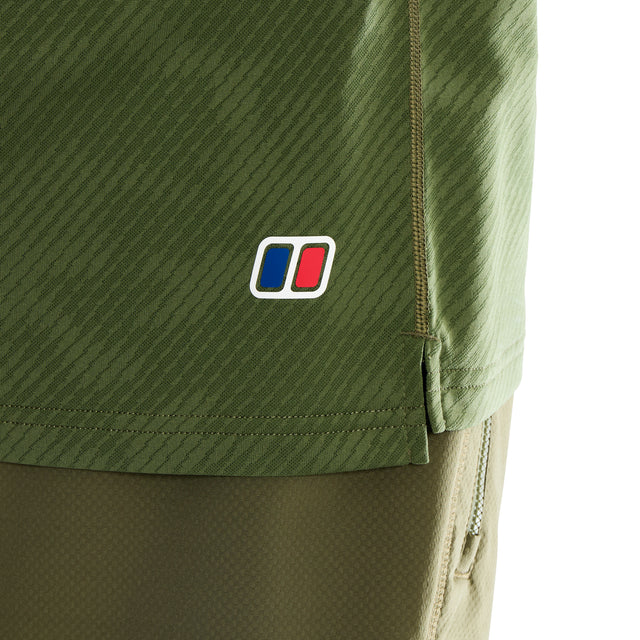 Berghaus Dawdon Tech T-Shirt - Khaki/Green