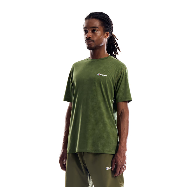 Berghaus Dawdon Tech T-Shirt - Khaki/Green