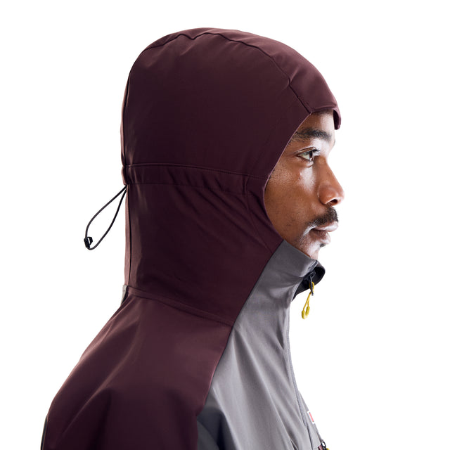Berghaus Vantashell Jacket - Burgundy/Grey