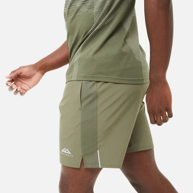 Trailberg Element T-Shirt / Essential Shorts Set - Khaki