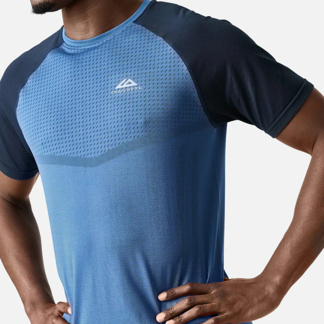 Trailberg Rapid Seamless T-Shirt / Shorts Set - Voltage Blue