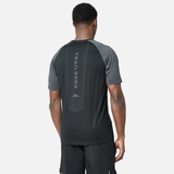 Trailberg Rapid Seamless T-Shirt / Shorts Set - Black/Volcano Grey